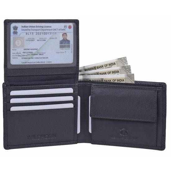 CHESTER RFID Protected Leather Wallet for Men - WILDHORN