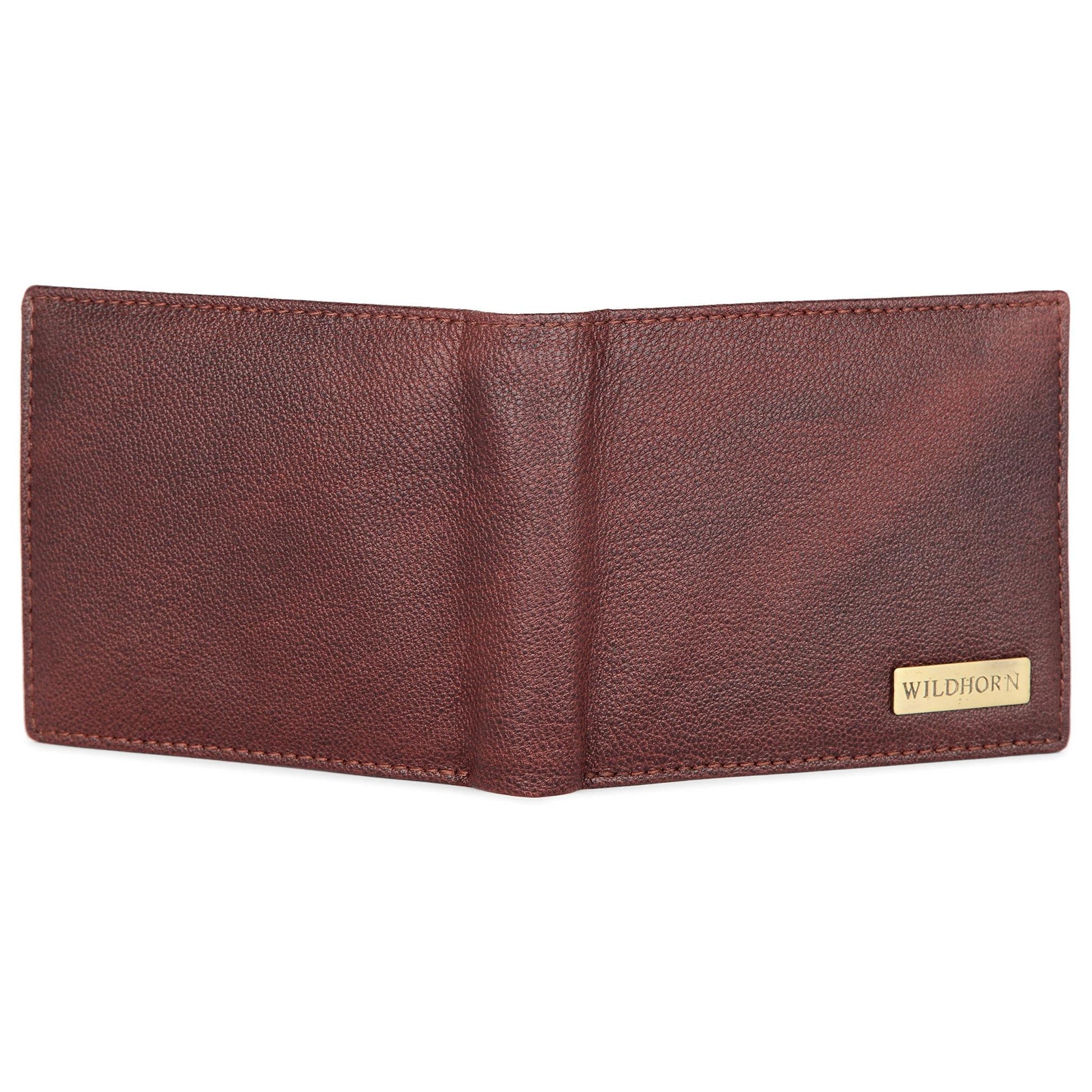 CHURCHIL RFID Protected Leather Wallet for Men - WILDHORN