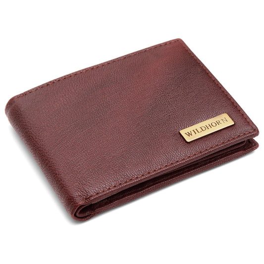 CHURCHIL RFID Protected Leather Wallet for Men - WILDHORN