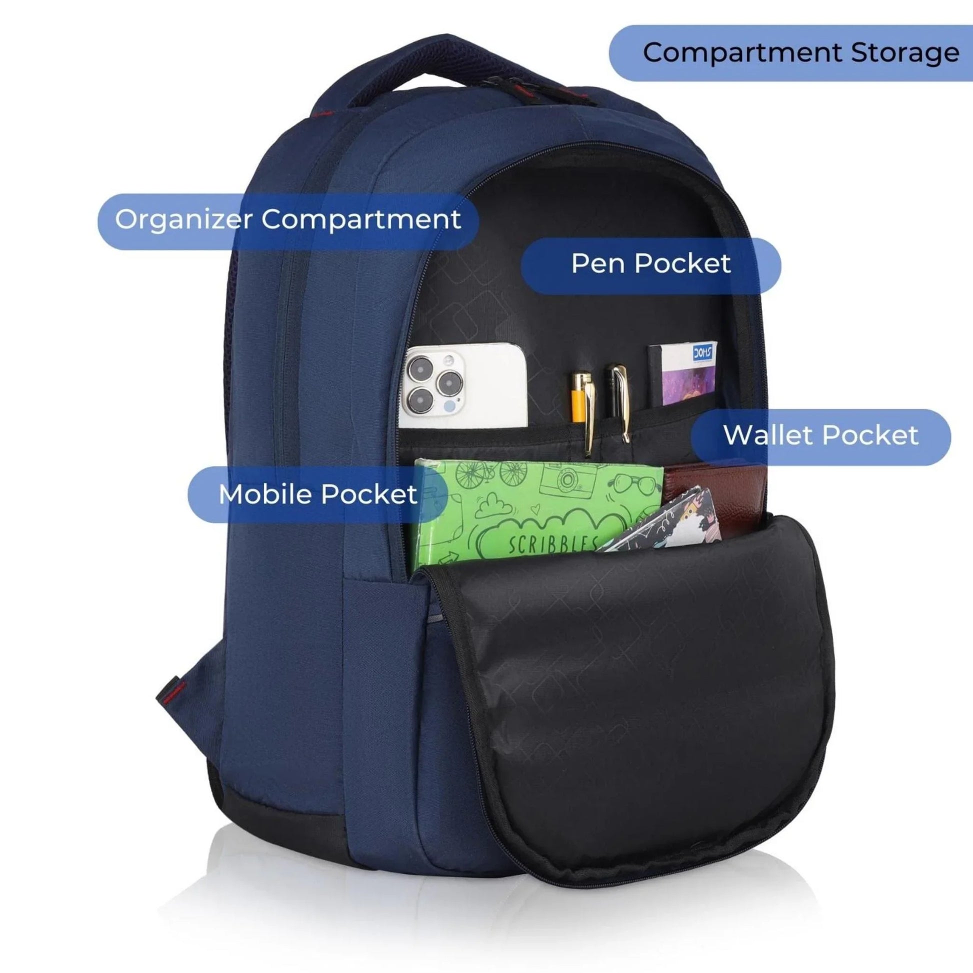 CONSTANTA Laptop Backpack for Men & Women - WILDHORN