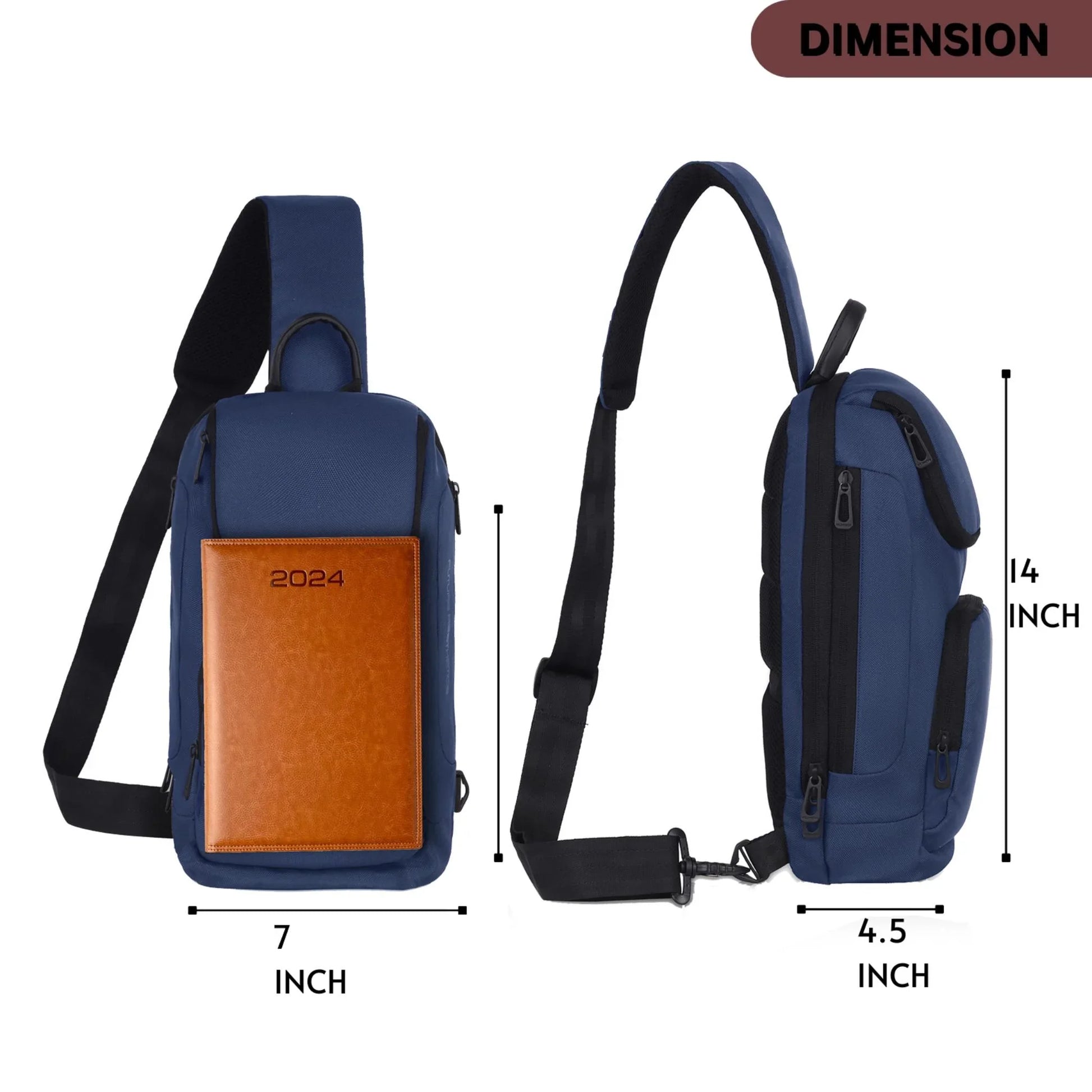 Crossbody Shoulder Chest Bag for Men & Women - WILDHORN