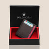 DALLAS RFID Protected Leather Card Holder for Men - WILDHORN