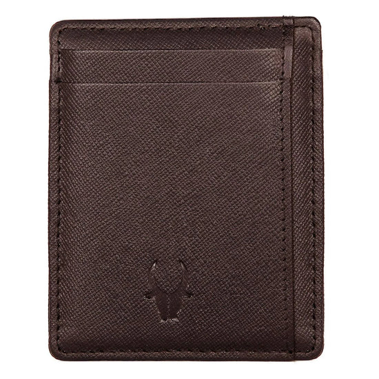 DALLAS RFID Protected Leather Card Holder for Men - WILDHORN