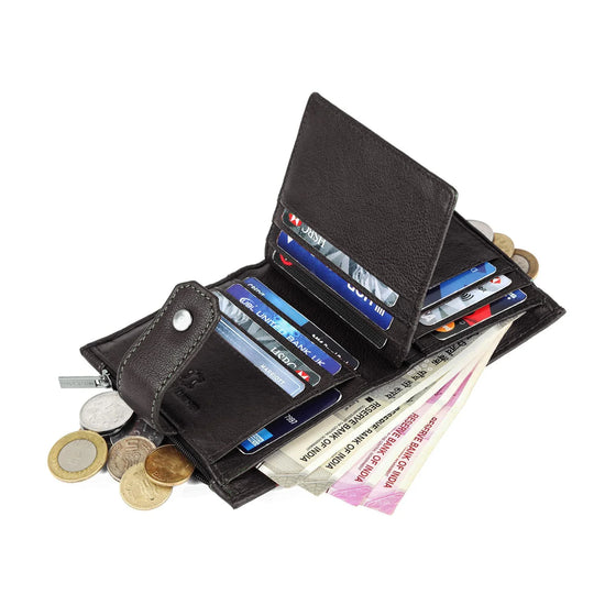 DANIEL RFID Protected Leather Wallet for Men - WILDHORN