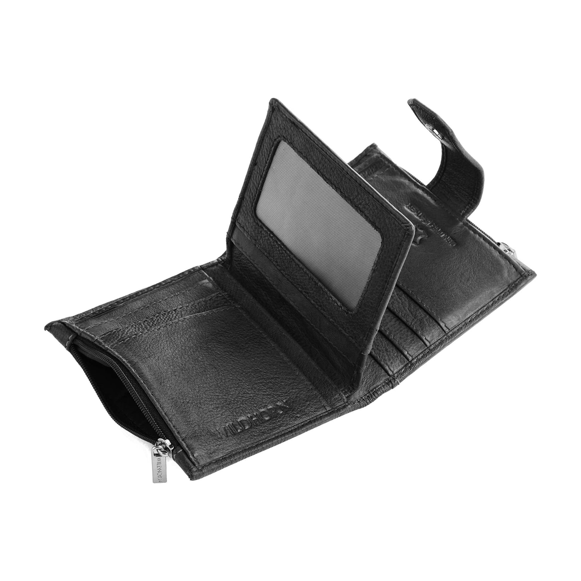 DANIEL RFID Protected Leather Wallet for Men - WILDHORN