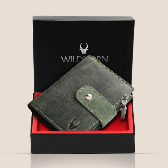 DANIEL RFID Protected Leather Wallet for Men - WILDHORN