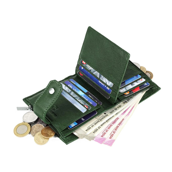 DANIEL RFID Protected Leather Wallet for Men - WILDHORN