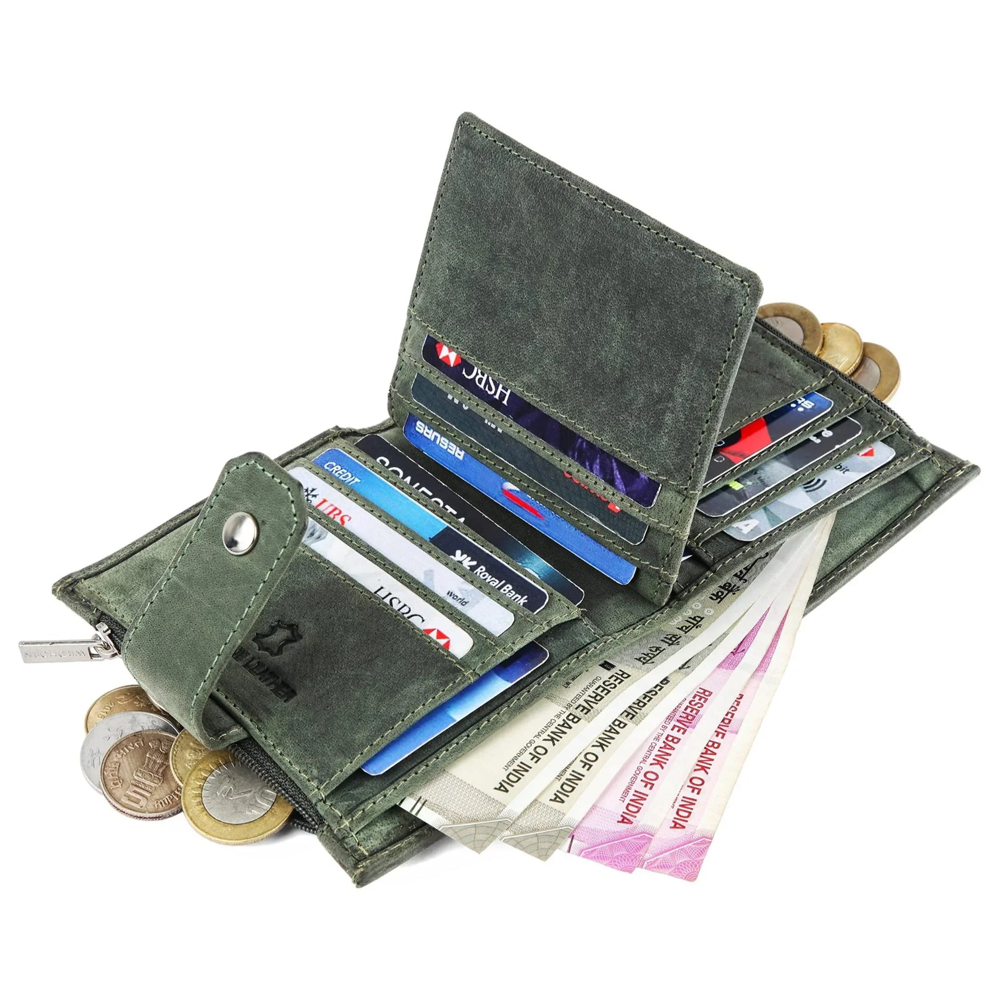 DANIEL RFID Protected Leather Wallet for Men - WILDHORN
