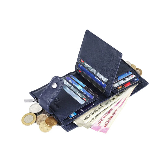 DANIEL RFID Protected Leather Wallet for Men - WILDHORN