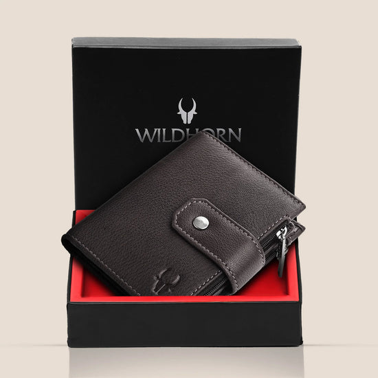 DANIEL RFID Protected Leather Wallet for Men - WILDHORN