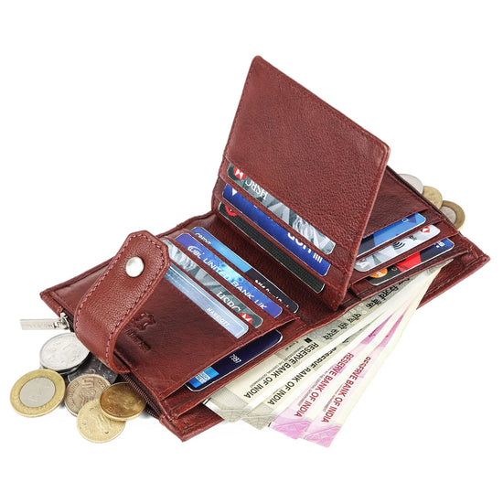 DANIEL RFID Protected Leather Wallet for Men - WILDHORN