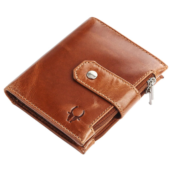 DANIEL RFID Protected Leather Wallet for Men - WILDHORN