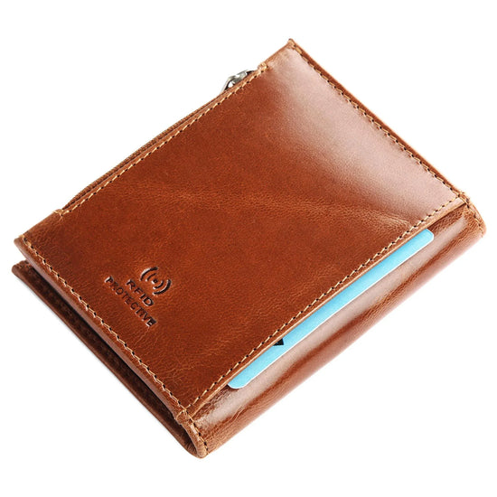 DANIEL RFID Protected Leather Wallet for Men - WILDHORN