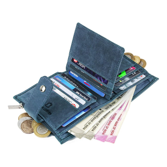 DANIEL RFID Protected Leather Wallet for Men - WILDHORN