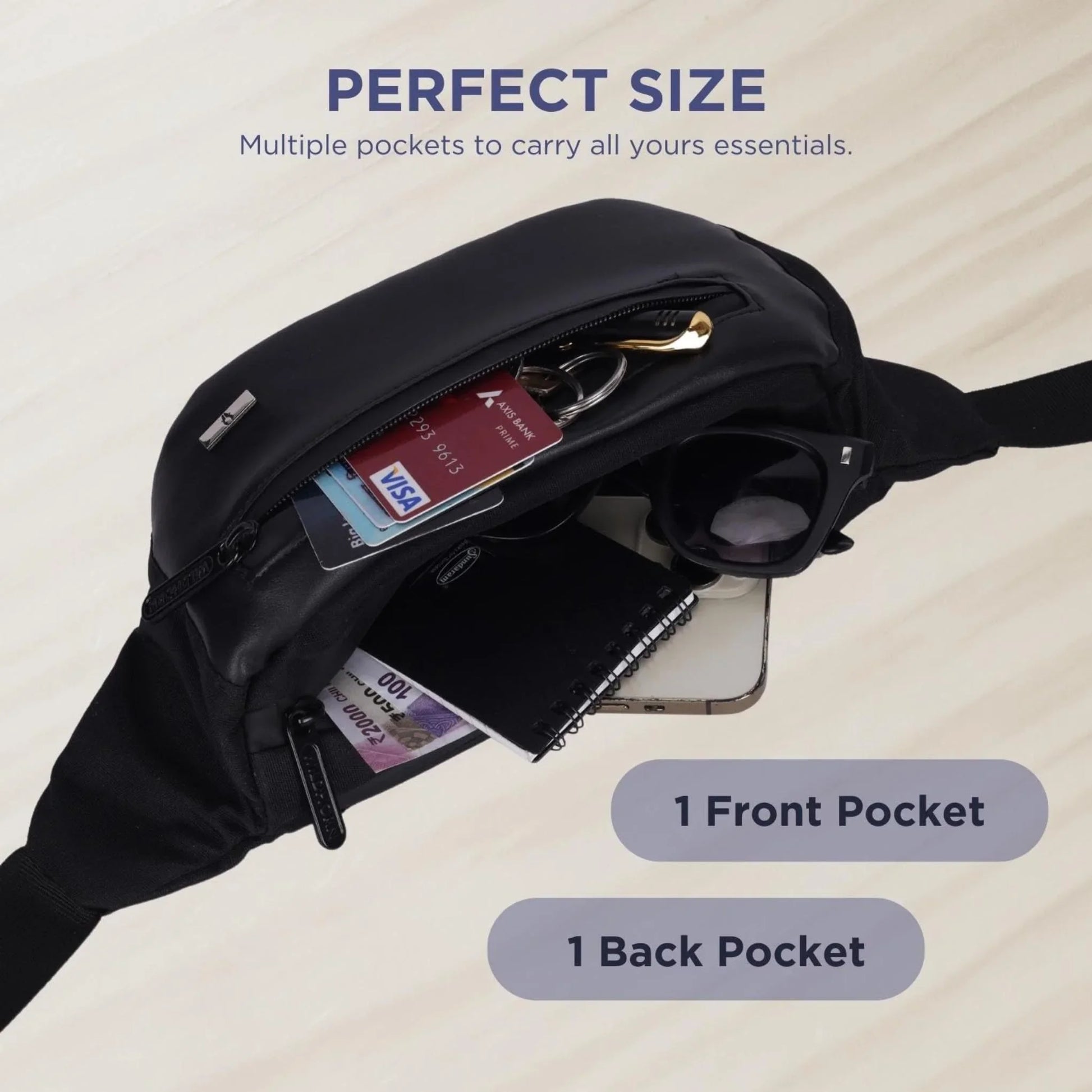 DAWSON Waist Bag for Men Women - WILDHORN