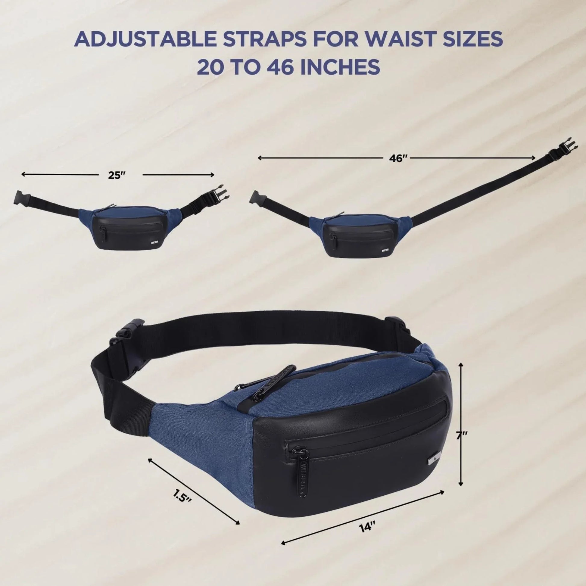 DAWSON Waist Bag for Men Women - WILDHORN