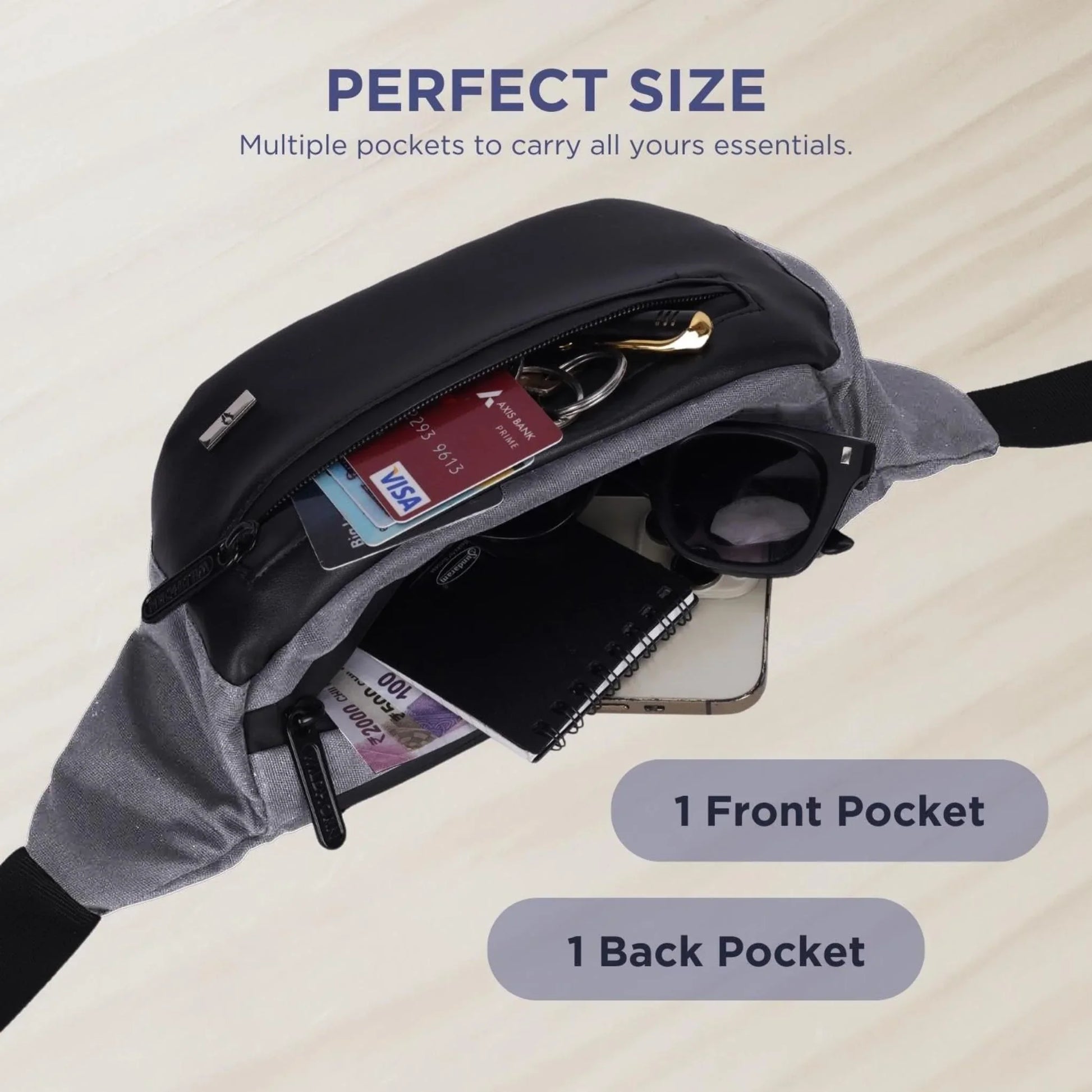 DAWSON Waist Bag for Men Women - WILDHORN