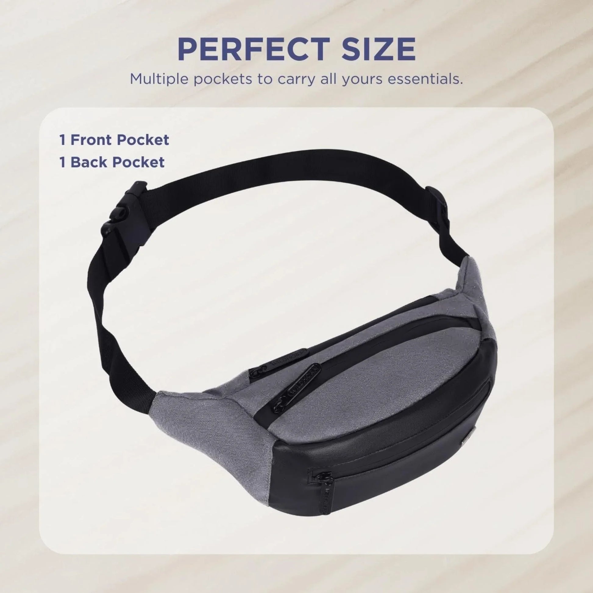 DAWSON Waist Bag for Men Women - WILDHORN