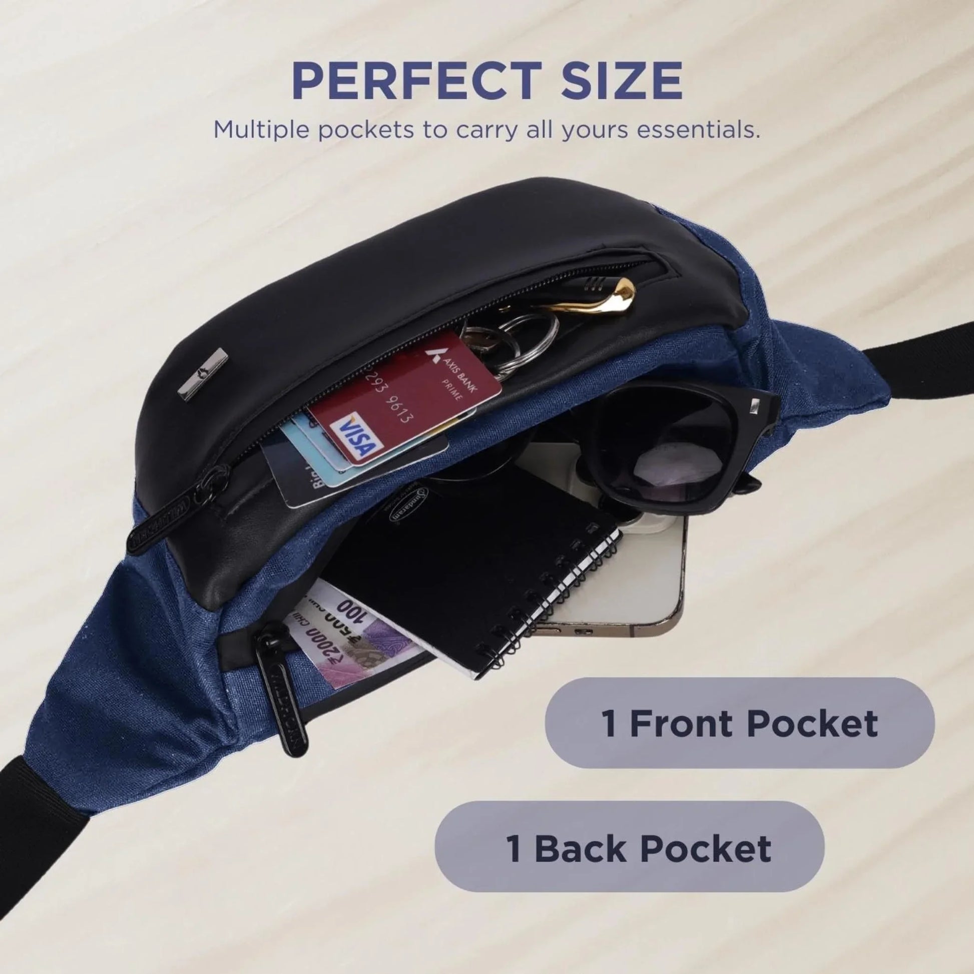DAWSON Waist Bag for Men Women - WILDHORN