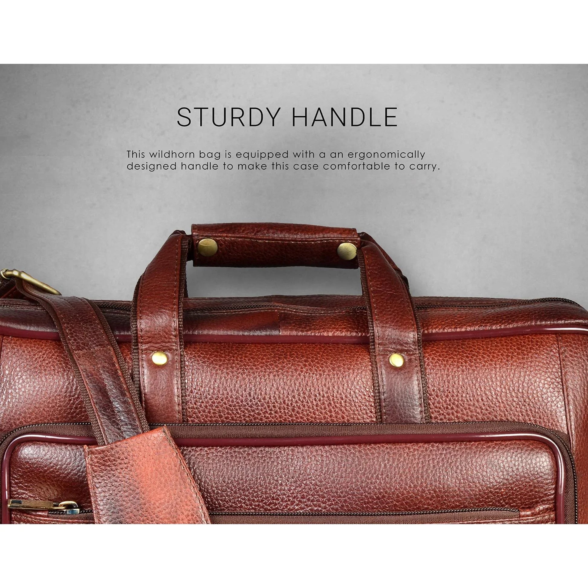 DECLAN Leather Laptop Messenger Bag for Men - WILDHORN