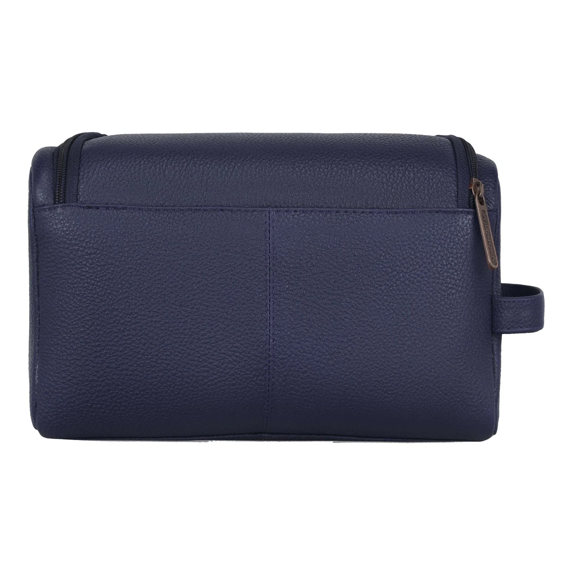 DELTA Leather Toiletry Bag For Men & Women - WILDHORN