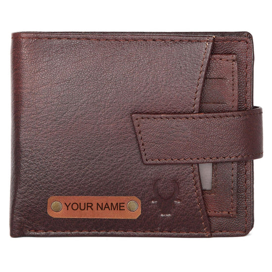 DENVER Personalized Leather Wallet for Men - WILDHORN