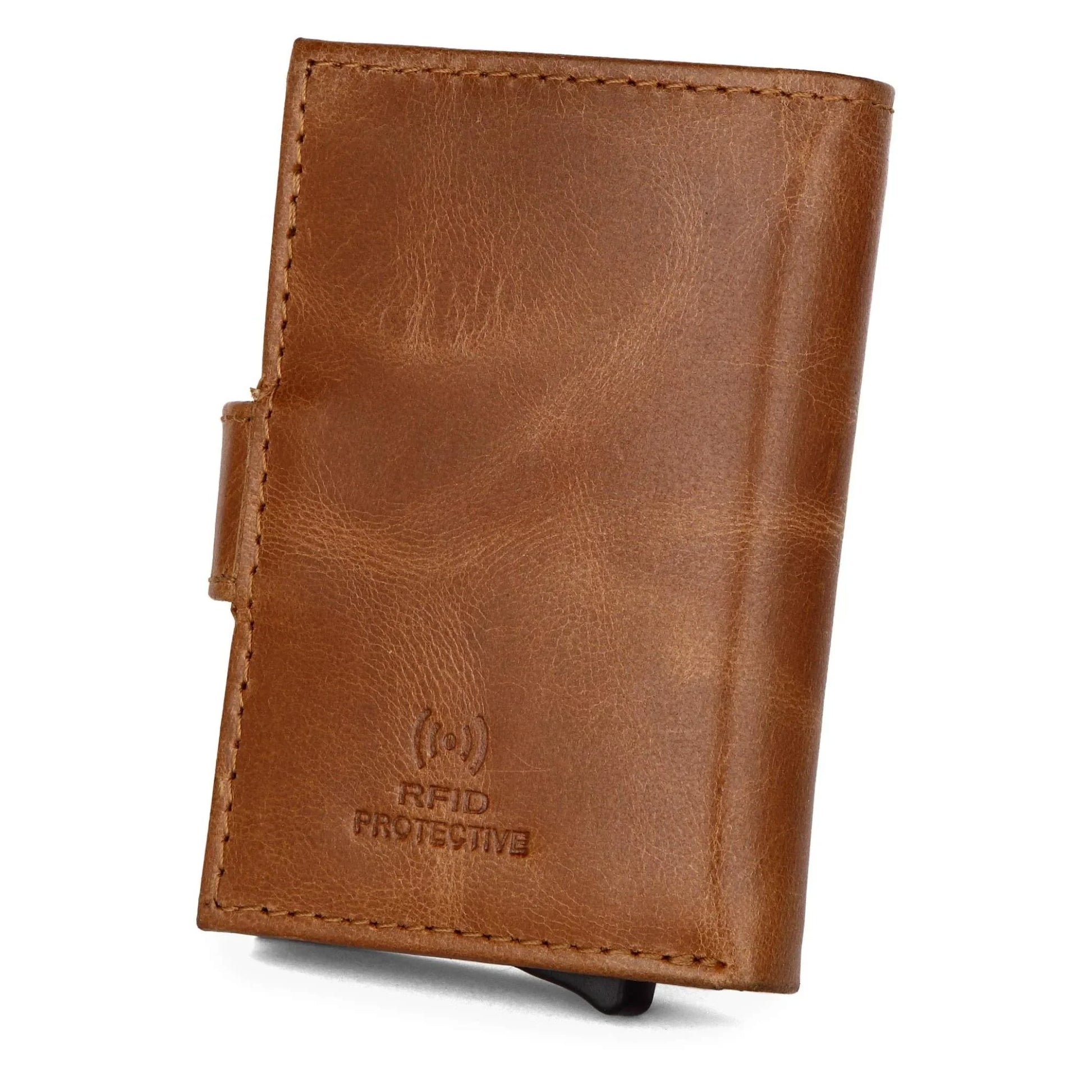 DENVER Personalized Leather Wallet for Men - WILDHORN