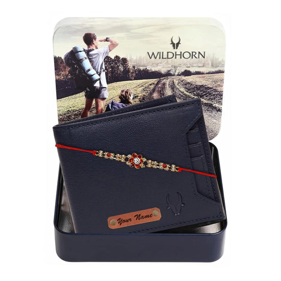 DENVER Personalized Leather Wallet for Men - WILDHORN