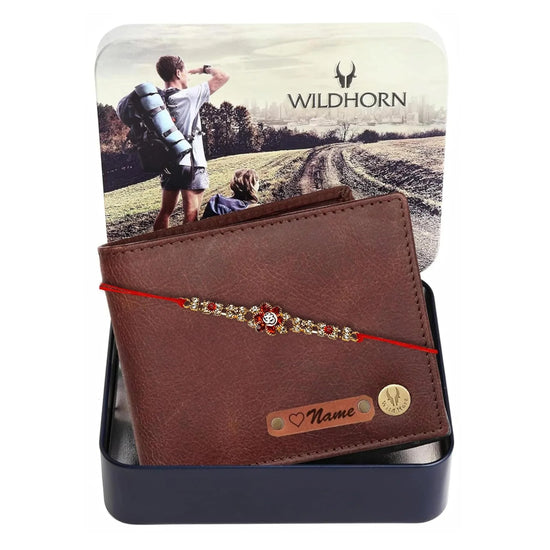 DENVER Personalized Leather Wallet for Men - WILDHORN