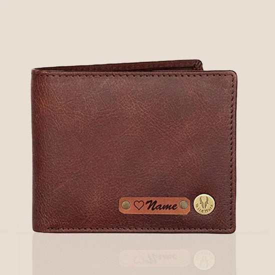 DENVER Personalized Leather Wallet for Men - WILDHORN