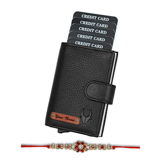 DENVER Personalized Leather Wallet for Men - WILDHORN