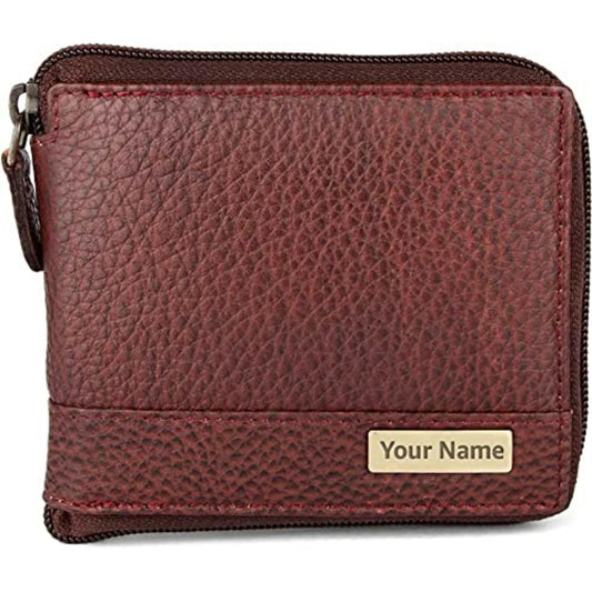 DENVER Personalized Leather Wallet for Men - WILDHORN