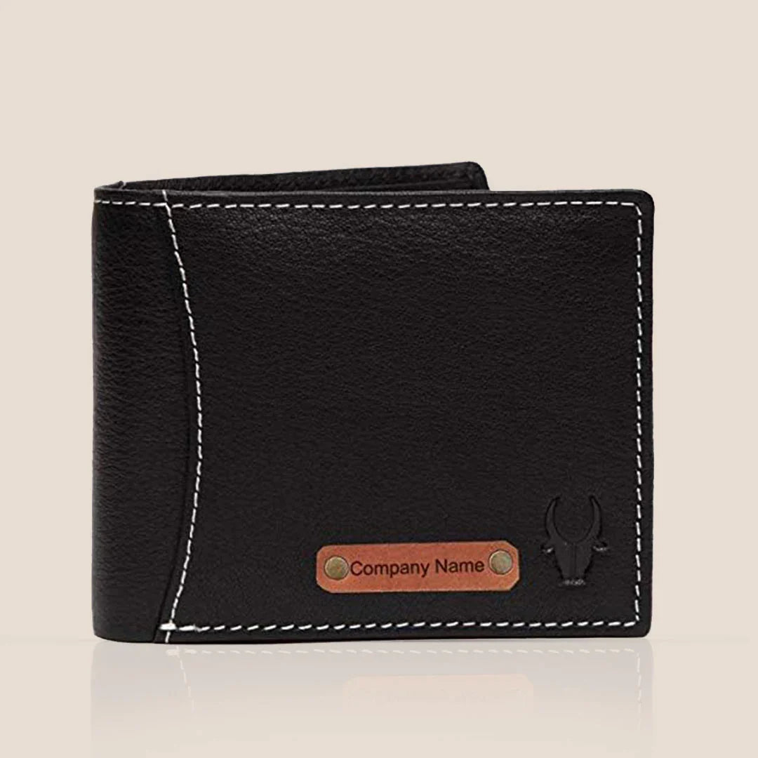 DENVER Personalized Leather Wallet for Men - WILDHORN