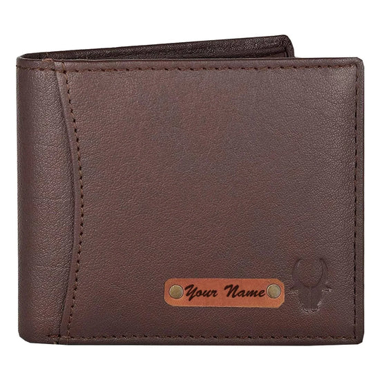 DENVER Personalized Leather Wallet for Men - WILDHORN