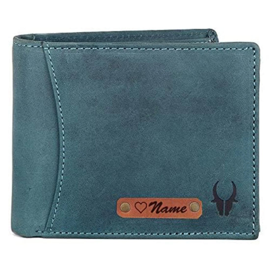 DENVER Personalized Leather Wallet for Men - WILDHORN