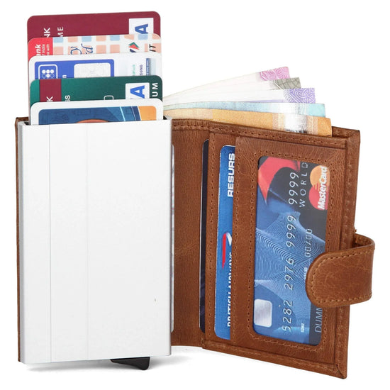 DENVER Personalized Leather Wallet for Men - WILDHORN