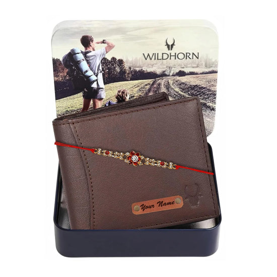 DENVER Personalized Leather Wallet for Men - WILDHORN