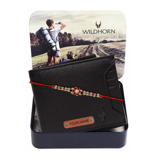 DENVER Personalized Leather Wallet for Men - WILDHORN