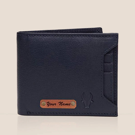 DENVER Personalized Leather Wallet for Men - WILDHORN