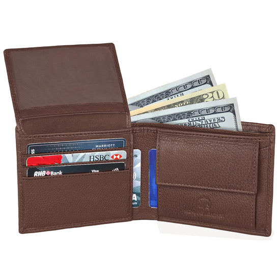 DIEGO RFID Protected Leather Wallet for Men - WILDHORN