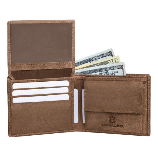 DIEGO RFID Protected Leather Wallet for Men - WILDHORN