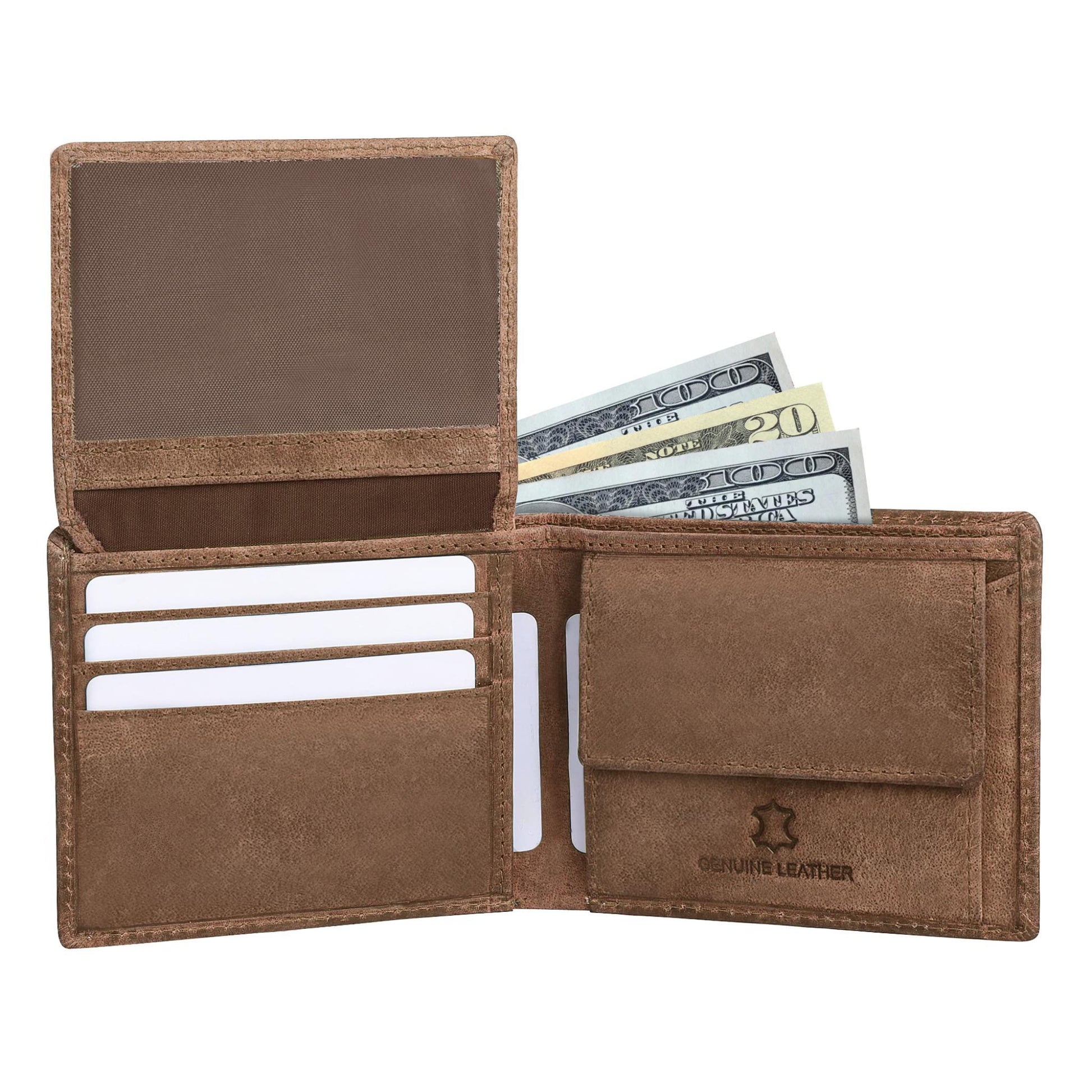 DIEGO RFID Protected Leather Wallet for Men - WILDHORN