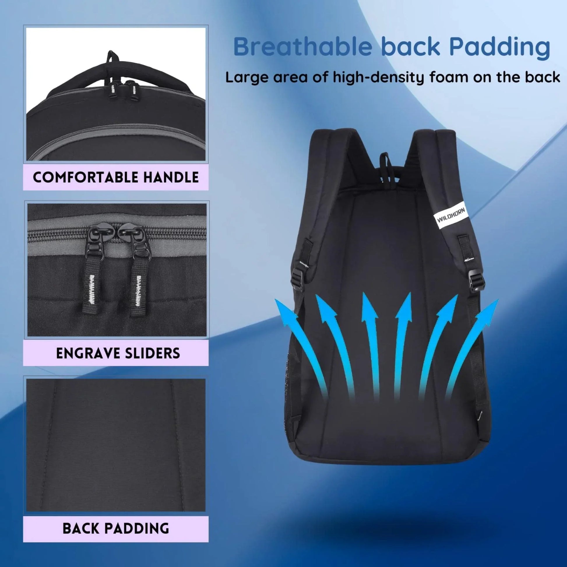 DONOSTIA Laptop Backpack for Men & Women - WILDHORN