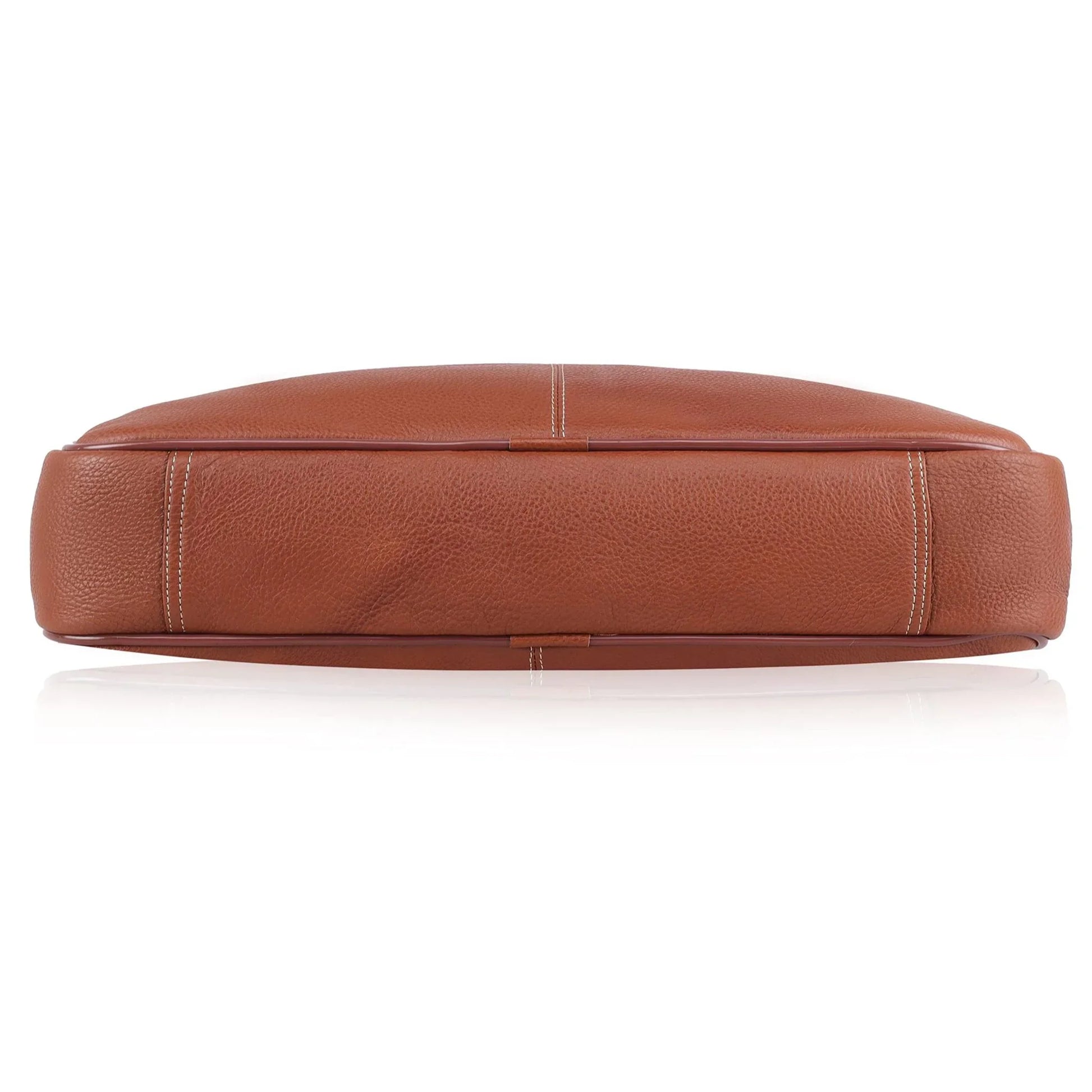 DORCHESTER Leather Laptop Messenger Bag for Men - WILDHORN