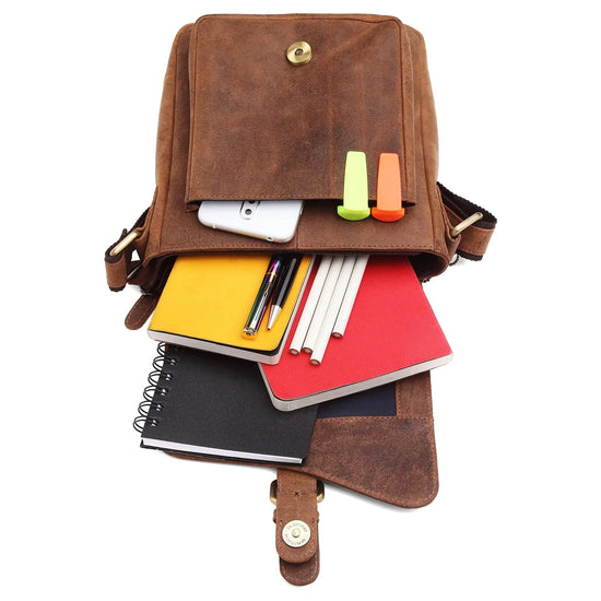 DOVER Leather Sling Bag for Men - WILDHORN