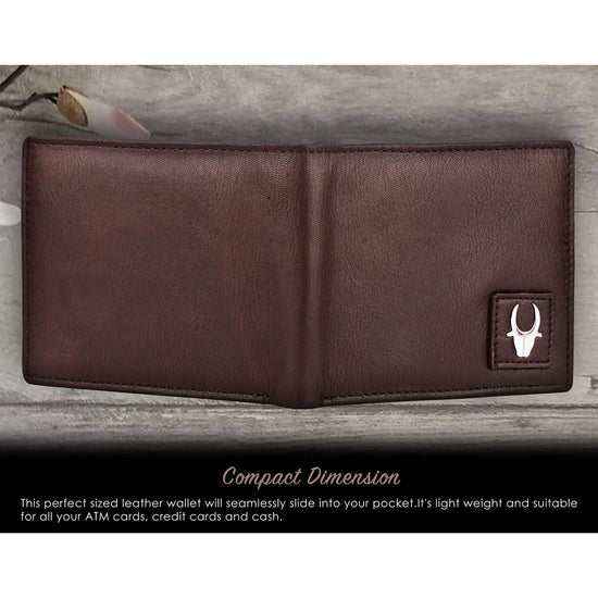 DUBLIN RFID Protected Leather Wallet for Men - WILDHORN