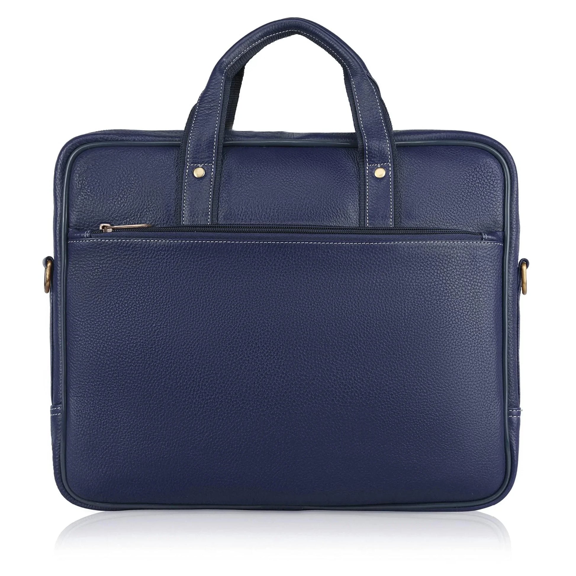 DUCORIUM Leather Laptop Messenger Bag for Men - WILDHORN