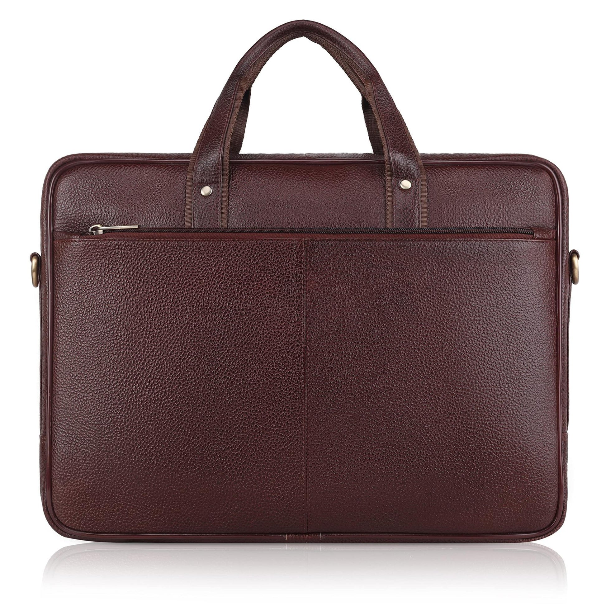 DUCORIUM Leather Laptop Messenger Bag for Men - WILDHORN
