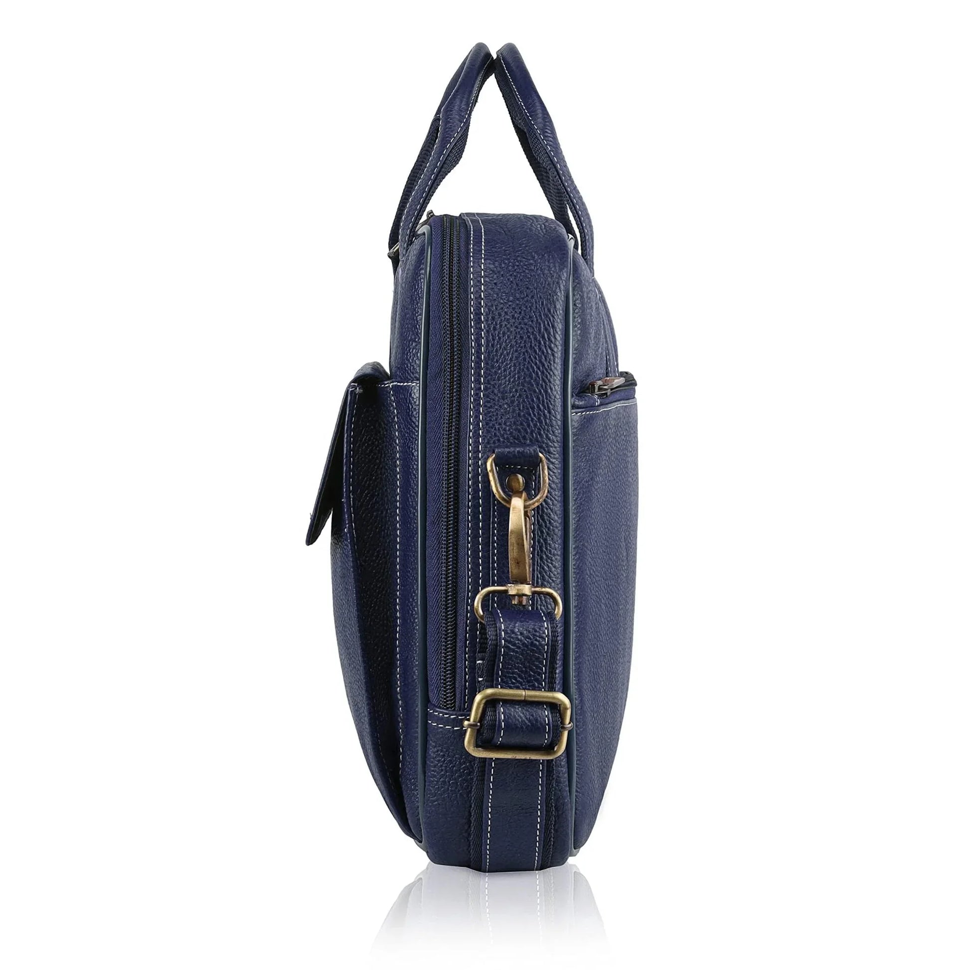 DUCORIUM Leather Laptop Messenger Bag for Men - WILDHORN
