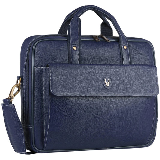 DUCORIUM Leather Laptop Messenger Bag for Men - WILDHORN